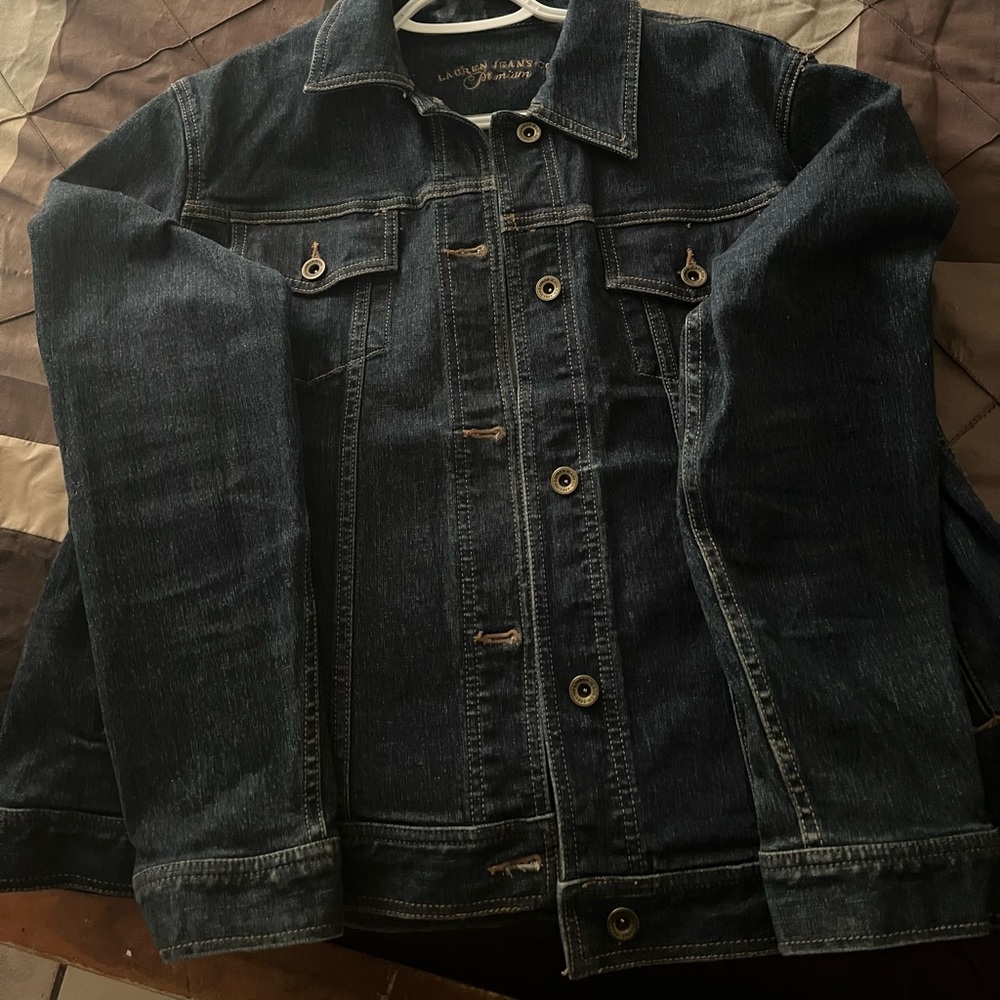 lauren jeans co denim jacket